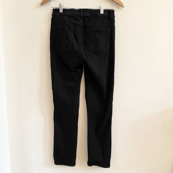 Paige Black Hoxton Skinny Black Jeans Size 26 - Picture 7 of 11